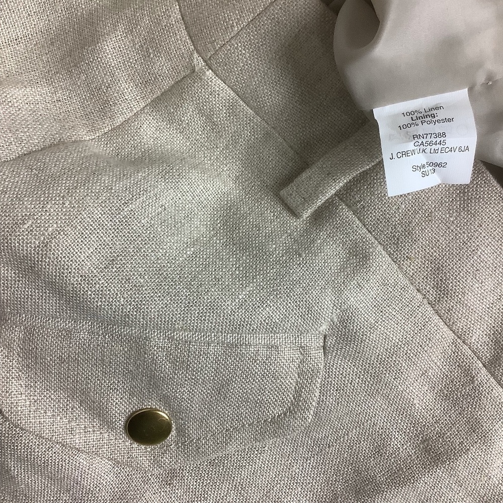 J. Crew Linen Skirt MSRP $119‎ - Picture 4 of 5